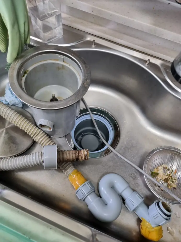 싱크대 배수구통